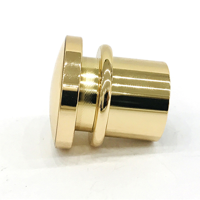 Classic Light Gold Color Zamak Aluminum Perfume Bottle Caps