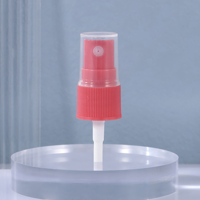 Small Sample Of Red Perfume Spray Head Bottled Pump Head 20 Teeth Portable Disinfection Bottle Spray Head
