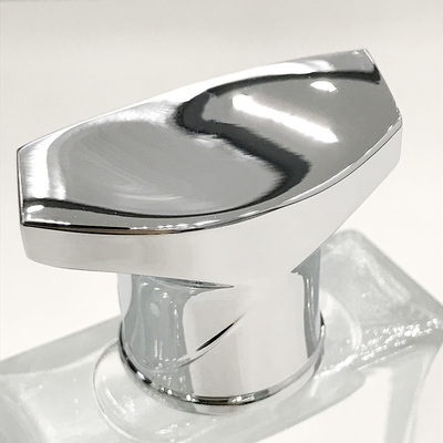 Die-Casting Zamak Perfume Lid Logo Molding And Silk Screen Print