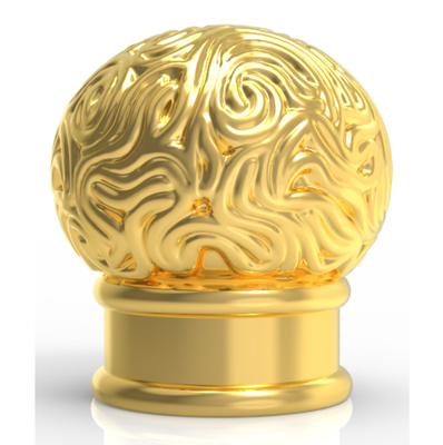 Die Casting Creative Zamak Perfume Cap For Efficient And Fast Express Delivery