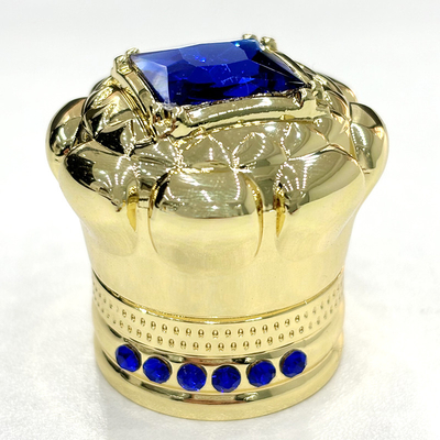 Zamak Perfume Caps For Luxury Perfume Bottles Round / Square / Rectangle / Other