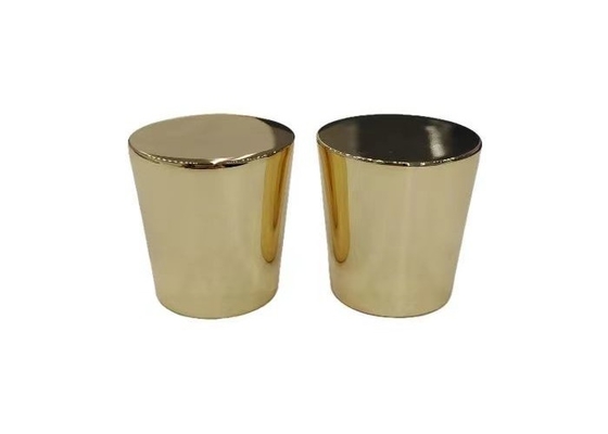 Zinc Alloy Cylinder Shaped Perfume Bottle Caps For Perfume Glass Bottle