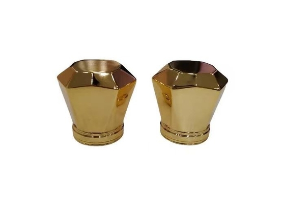 Golden Irregular Shaped Custom Perfume Bottle Caps For Perfume Bottle