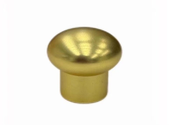 Customized Die-casting Golden Perfume Caps Zinc Alloy Perfume Bottle Tops