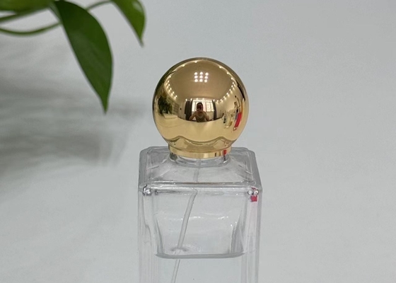 Zinc Alloy Circular Shaped Metal Perfume Cap Zamak Glass Perfume Bottle Tops