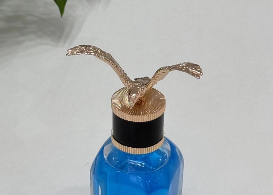 Luxurious Eagle-Shaped Zamak Perfume Caps Zinc Alloy Perfume Bottle Lids