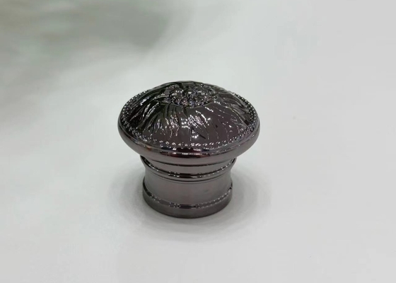 Customized Premium Zinc-Alloy Lids Perfume Bottle Caps For Safety Packaging
