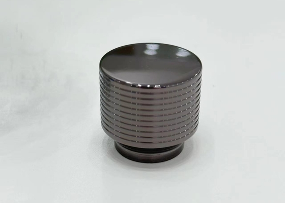 Zinc Alloy Die-Casting Metal Perfume Cap For Elegant Fragrance Presentation