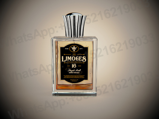 Mirror Finish Zamak Perfume Protector Customized Weight Round Square Shapes