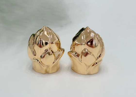 Zamak Flower-Shaped Metal Perfume Cap Perfume Lids With High-End Zinc Alloy