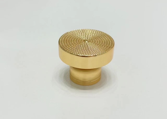 Durable And Elegant Gold Metal Perfume Cap For Branding And Personalization