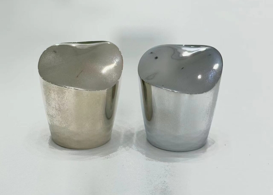 Zinc-Alloy Glossy Surface Perfume Bottle Caps Lids Customzied Color