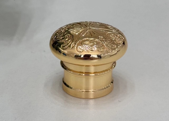 Fine Pattern Customzied Color Zamak Perfume Caps Zinc Alloy Perfume Bottle Tops