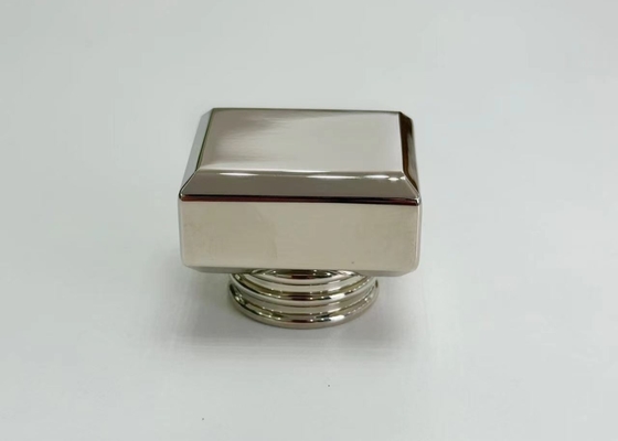 Luxurious Silver Zamak Perfume Caps Zinc Alloy Perfume Bottle Lids Cover