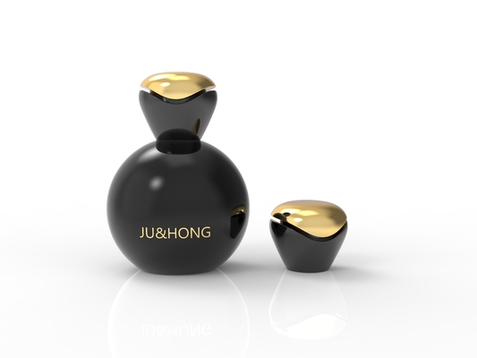 Luxurious Customized Color Zamak Bottle Caps Zinc Manufacturer Perfume Set