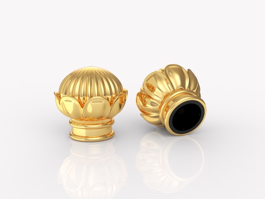 Custom Eco-friendly Zamak Perfume Caps in Various Styles for Sustainable Packaging
