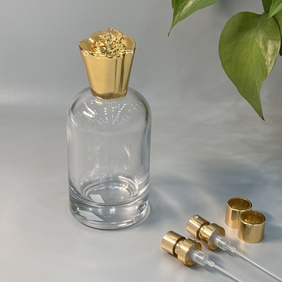 Enhance Fragrance Presentation Zinc Alloy Metal Perfume Caps Customizable Design Durable Material