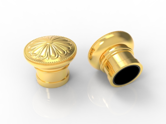Customized High End Metal Zmak Perfume Caps For Unique And Customized Fragrance Bottles
