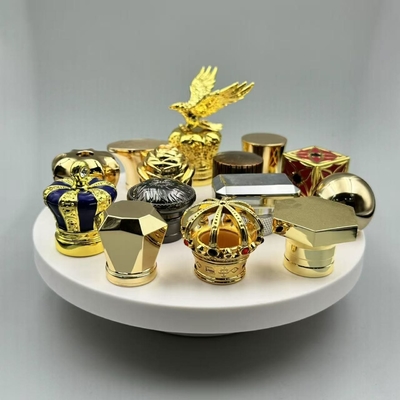 Acceptable Customization Perfume Bottle Caps For FEA15 Glass Bottle In Antique Brass