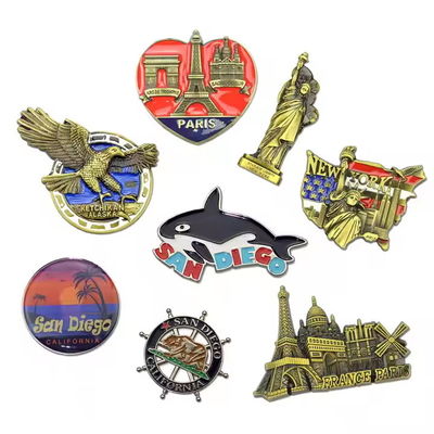 Souvenir Gift Cool Fridge Stickers Local Landmark Building