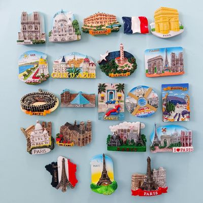 Zamac / Zinc Alloy Metal Fridge Magnets Customized