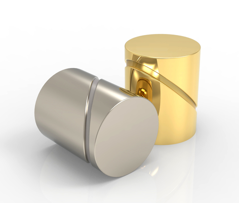 Factory Customized Logo Premium Glossy Square-Shaped Cap Perfume Cap for Fea 15