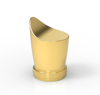 Existing Ready Mould Zamak Perfume Caps Style Hexagon Shape die casting Fea15 Metal Bottle Tops