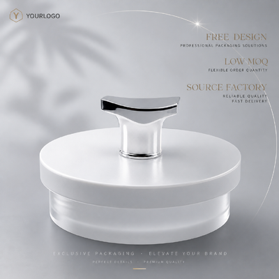 Mirror Silver Curved Handle Zinc Alloy Perfume Cap Custom Unique Irregular Shape Metal Fragrance Lid Model JH5083 For Luxury Designer Perfume Glass Bottle