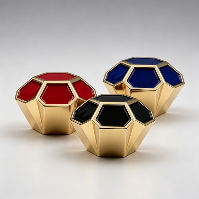 Customizable Design Eco-Friendly Zinc Alloy Perfume Cap with Low MOQ for Luxury Packaging