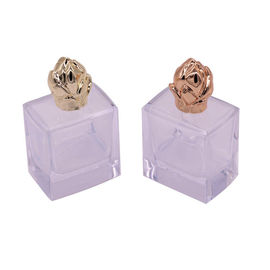 Rose Gold Bottle Zamac Cap Zinc Alloy Cap Hanging Plating Electroplate
