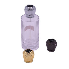 Crystal On Top Fancy Zamak Glass Bottle Caps For Production Perfumes