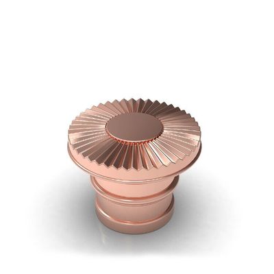 Round Cyclindrical Zinc Alloy Perfume Bottle Caps For 15mm Neck